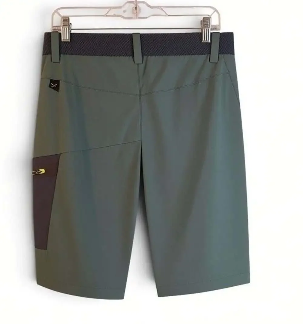 Salewa Pedroc Durastretch Cargo Hiking Shorts Green Men US M